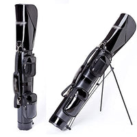 ZZXUAN Golf Stand Bag pu Leather Golf Bag, Pencil Bag with Stand,Special Editionpractice at The Range, or if You are Just Getting Started, This Lightweight Carry/Stand Bag is aGreat Choice