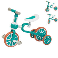 3 in 1 Kids Tricycles - Baby Balance Bike Riding on Toys for 18 Months - 4 Years Old Boys & Girls, Toddler Tricycle / Baby Bike Toys with Training Wheels & Pedals and Adjustable Seat