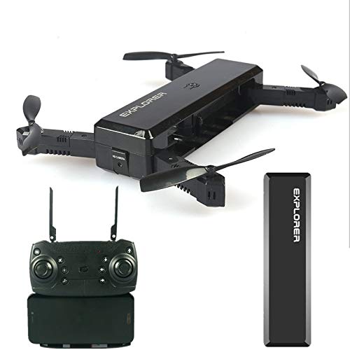 Long-Endurance Folding Four-Axis Aircraft Fixed Height Professional Aerial Photography Four-Axis UAV Gesture Photography Remote Control Aircraft (black01)