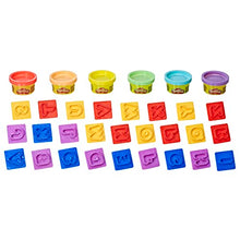 Load image into Gallery viewer, Play-Doh Fundamentals Letters with 26 Letter Stamper Tools and 6 Colors of Play-Doh
