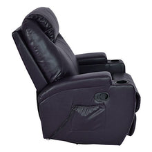 Load image into Gallery viewer, New MTN Gearsmith Massage Sofa Chair Recliner Heated Rocking Swivel w/ Control &amp;Cup Holder
