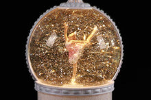Load image into Gallery viewer, Music Box Octet Ballerina Ball Dream Spinning Dancing Princess with Snowflake Children&#39;s Birthday Present
