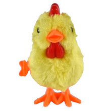 Load image into Gallery viewer, NOVELTY GIANT WWW.NOVELTYGIANT.COM Wind Up Jumping Yellow Rooster Chicken Easter Egg
