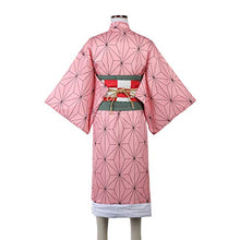 Load image into Gallery viewer, Kamado Nezuko Costume for Kids Anime Role Play Kimono Outfit Uniform Costume Set Halloween Party
