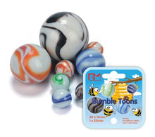 Load image into Gallery viewer, KING Marbles Bumble Toons Classic Marbles
