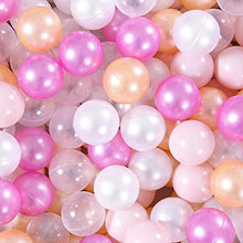 Load image into Gallery viewer, Ball Pit Balls - Pack of 100 - Pearl 5 Pestel Colors BPA&amp;Phthalate Free Pit Balls Crush Proof Play Ball Soft Plastic Ball for Girl Boy Kids Birthday Pool Tent Party (100Balls).
