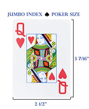 Load image into Gallery viewer, Copag Playing Card Set, Black and Gold Poker Size, Jumbo Index. 100% Plastic Playing Cards
