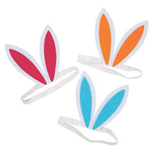 Load image into Gallery viewer, Fun Express Easter Brights Assorted Bunny Ears - Apparel Accessories - 12 Pieces
