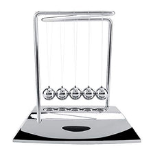 Load image into Gallery viewer, Classic Newton&#39;s Cradle Balance Balls, Science Psychology Pendulum Steel Ball Desk Toy Ornament for Home Office
