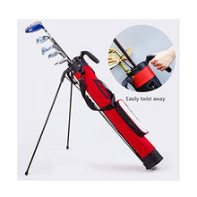 Load image into Gallery viewer, ZZXUAN Golf Practice Range/Sunday/Stand/Pencil/Carry, BagNew Upgraded VersionHook Design,Large Capacity Blue 9-10 Pole,Commonly Used Clubs are Screwed Away in a Pack,Ultra Lightweight Construction
