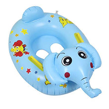 Load image into Gallery viewer, Jiaye Cartoon Anime Keychain Cute Cartoon Swimming Ring Safty Ride-on Float Inflatable Kids Swimming Pool Rings Water Toys Swim Circle (Color : Elephant)
