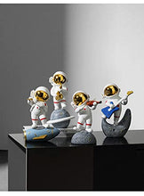 Load image into Gallery viewer, Ceramic Joe Astronaut Band Desktop Toys Home Office Car Decoration Creative Astronaut Dolls (Saxophone Player - Gold)

