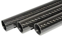 3K Roll Wrapped Carbon Fiber Tube 36mm x 30mm x 1000mm for RC Multicopter 36 x 30