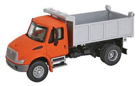 Walthers SceneMaster International, Orange and Gray 4300 Dump Truck