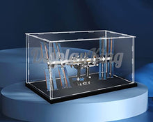 Load image into Gallery viewer, Acrylic Display case for Lego International Space Station 21321-3mm Thickness (Lego Set is not Included) (No Background)
