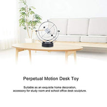 Load image into Gallery viewer, Perpetual Motion Desk Toy, USB Batteri Magnetisch Spielzeug Desk Decor Toy Home Decoration Physikalisch Spielzeug Desk Sculpture Toy for Friends for Office
