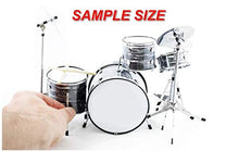 Load image into Gallery viewer, Fan Merch Motley Crue Tommy Lee Shout at The Devil Pentacle Drum Kit 1:4 Scale Replica Drum Kit Model
