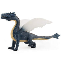 Realistic Dragon Model Plastic Flying Dragon Figurines Gifts for Collection. Realistic Hand Painted Toy Figurine for Ages 3 and Up (Sea Dragon)