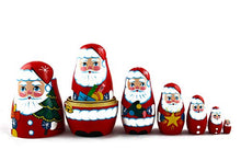 Load image into Gallery viewer, Christmas Santa Nesting Dolls 7 pcs - Santa Claus Christmas Decoration Doll Gifts Ideas
