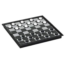 Load image into Gallery viewer, WE Games Foldable Travel Magnetic Checkers Set - 10 in.

