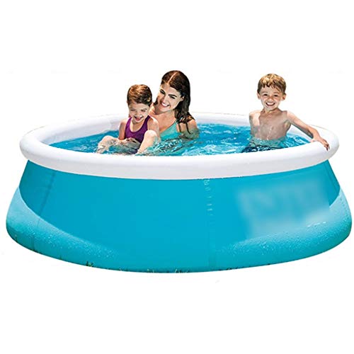 Inflatable Paddling Pool for Garden Ground Pool for Adults and Children Simple Setting Swimming Pool Butterfly Pool (Color : Blue, Size : 18351cm)