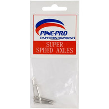 Load image into Gallery viewer, Pinepro Derby Super Speed Axles, 5-Pack
