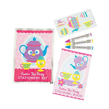 Load image into Gallery viewer, Fun Express TEAPARTY Egg Stationery Set - Stationery - 12 Pieces
