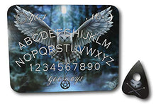 Load image into Gallery viewer, Ebros Illustrated Ouija Spirit Board Game with Planchette MDF Wood 15&quot; by 12&quot; Fantasy Supernatural Witchcraft Dark Arts Gaming Fun Novelty Gift (Awake Your Magic Owl by Anne Stokes)
