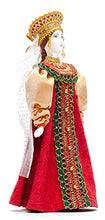 Load image into Gallery viewer, Russian Beauty Hand Made Porcelain Doll in Kokoshnik - 11 Inches
