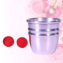 Load image into Gallery viewer, NUOBESTY 1 Set Chop Cup Magic Tricks Aluminum Cup and Balls Magic Props Magnetic Ball Mentalism Magic Gimmick Magician Accessories
