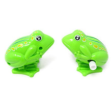 Load image into Gallery viewer, HONBAY 2PCS Cute Nostalgic Jumping Frog Toys with Clockwork
