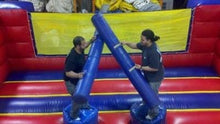 Load image into Gallery viewer, Joust Pole, Blue, Air-Filled and Inflatable for Wrecking Ball and Joust Arena Styled Commercial Inflated Interactive Bouncers
