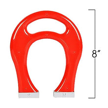 Load image into Gallery viewer, ArtCreativity Horseshoe Magnet for Kids - 8 Inch Horse Shoe U-Shaped Magnet with Carry Handle - Fun Science Activity Toy, Great Gift Idea for Boys and Girls, Novelty Item for Adults - Colors May Vary
