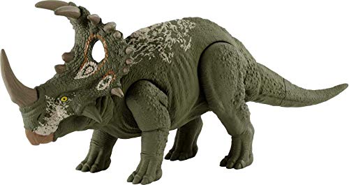 Jurassic World Sound Strike Medium-size Dinosaur Figure, Strike Action, Sounds, Movable Joints, Ages 4 Years Old & Up
