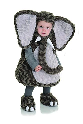 UNDERWRAPS Kid's Toddler's Elephant Belly Babies Costume Childrens Costume, Gray, Extra Small
