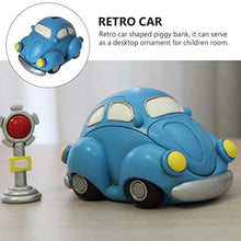 Load image into Gallery viewer, Toyvian Car Piggy Bank Creative Resin Truck Figurine Statue Cool Coin Money Box Personalized Saving Pot Toy Ornament for Kids Toddler Birthday Gift 13. 7x9. 2x9. 5cm
