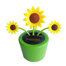 Load image into Gallery viewer, Ouniman Dancing Solar Toys, 26 Styles Solar Dancing Flower Cactus Solar Powered Toys Car Swinging Dancing Toy Car Windowsill Decoration Holiday Car Dashboard Office Home Desk Decor (V)
