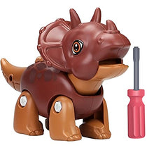 Load image into Gallery viewer, Smarkids Take Apart Dinosaur Toys for Kids for Fine Motor Skills - Moveable Kids Dinosaur Toys with Screwdriver - Dinosaur Toy for Hours of Fun - STEM Toys for 3+ Year Old - Triceratops

