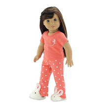 Load image into Gallery viewer, Emily Rose 18 Inch Doll Clothes for American Girl Dolls | 18&quot; Doll Pajamas PJs, Includes 18 Inch Doll Slippers! | Gift Boxed! | Fits 18&quot; American Girl Dolls
