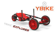 Load image into Gallery viewer, YBIKE Explorer Pedal Car, Red/Black
