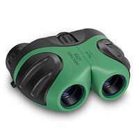 Easter Gifts for 3-12 Years Old Boys, VNVDFLM Compact 8x21 Shock Proof Green Binoculars for Bird Watching Kids Telescope for Teens Toys for 5-10 Years Old Girls (Green)
