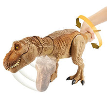 Load image into Gallery viewer, Jurassic World Camp Cretaceous Epic Roarin Tyrannosaurus Rex Large Action Figure, Primal Attack Feature, Sound, Realistic Shaking, Movable Joints; Ages 4 Years &amp; Up
