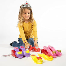 Load image into Gallery viewer, fash n kolor Princess Dress Up and Play Shoe and Jewelry Boutique with Fashion Accessories for Girls Dress Up, Age 3-10 yrs Old
