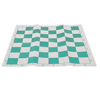 Iumer PVC Chessboard Durable Portable Roll-up Travel Camp Chess Toys(Chess not Include)