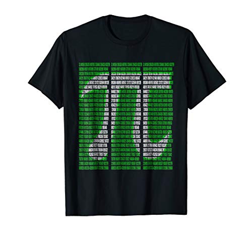 Pi Digits Math Shirt - Algebra Sign Symbol Science Geek Tee