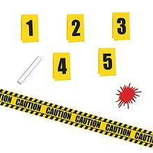 Load image into Gallery viewer, amscan Crime Scene Decorating Kit | 1 Pack Party Supplies, Yellow
