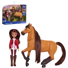 Load image into Gallery viewer, DreamWorks Spirit Riding Free Collector Doll &amp; Horse, Lucky &amp; Spirit, by Just Play
