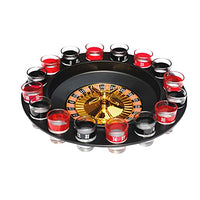 Yuege Drinking Game Glass Roulette - Drinking Game Set Casino Style Drinking Game Including Gift Packaging Party Drinking Game for Adults