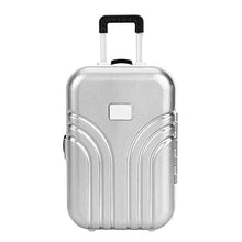 Load image into Gallery viewer, Rolling Suitcase Toy, Plastic Baby Toy, Mini Luggage Box Suitcase Toy Baby Suitcase Toy, for Baby for Children&#39;s Day Kids Birthda(Silver)
