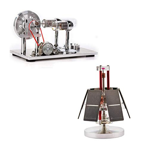 Sunnytech Hot Air Stirling Engine Model Solar Mendocino Motor Magnetic Levitating Educational Model SC001-QZ05